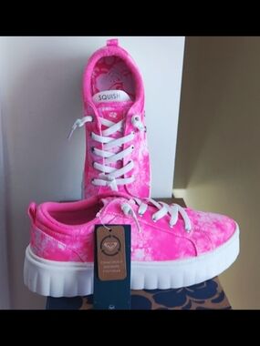 Roxy Pink Tie-Dye Women's Sneakers